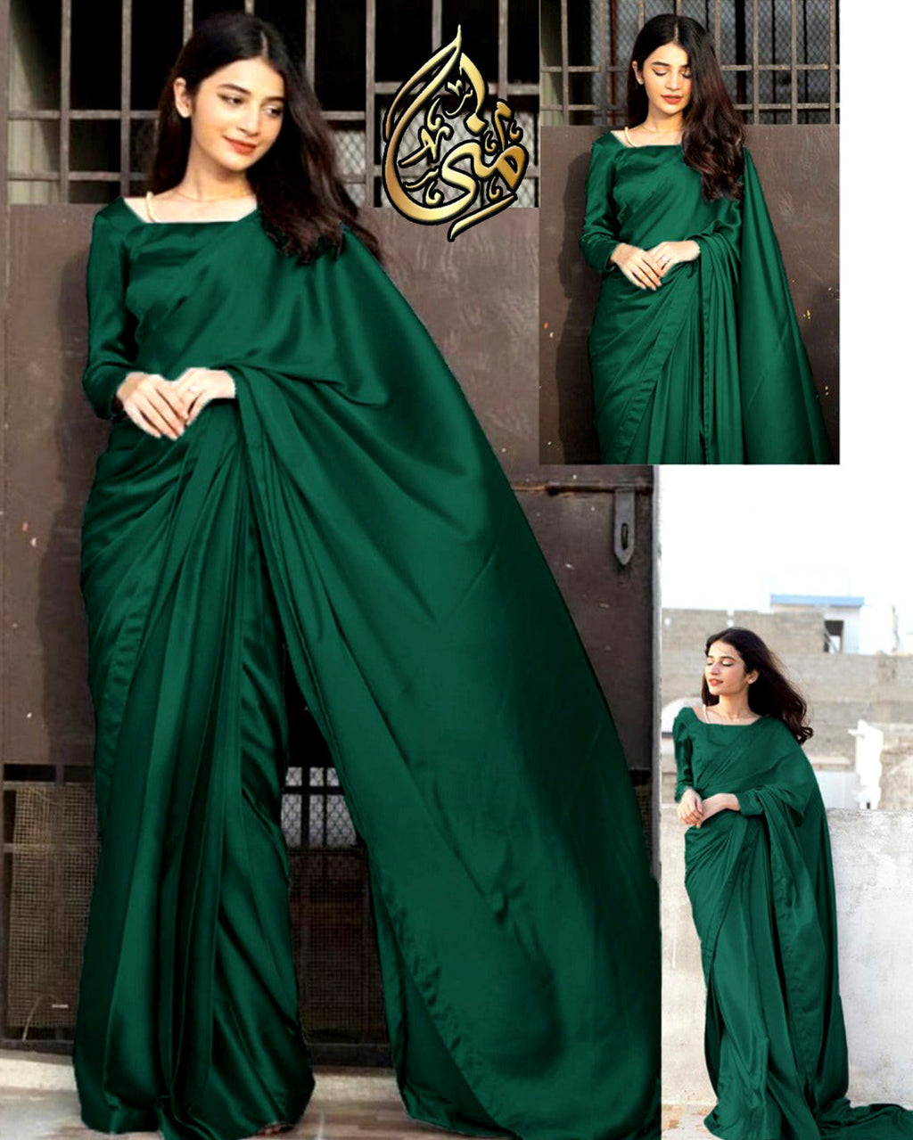 7 yards stiched saree 