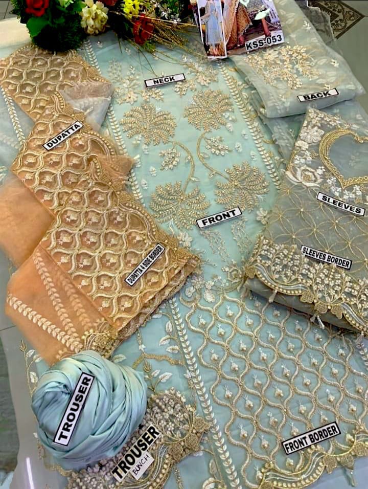 Agha Noor Embroidered Clothes