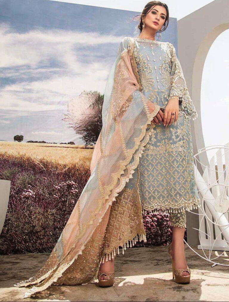Agha Noor Embroidered Elegance