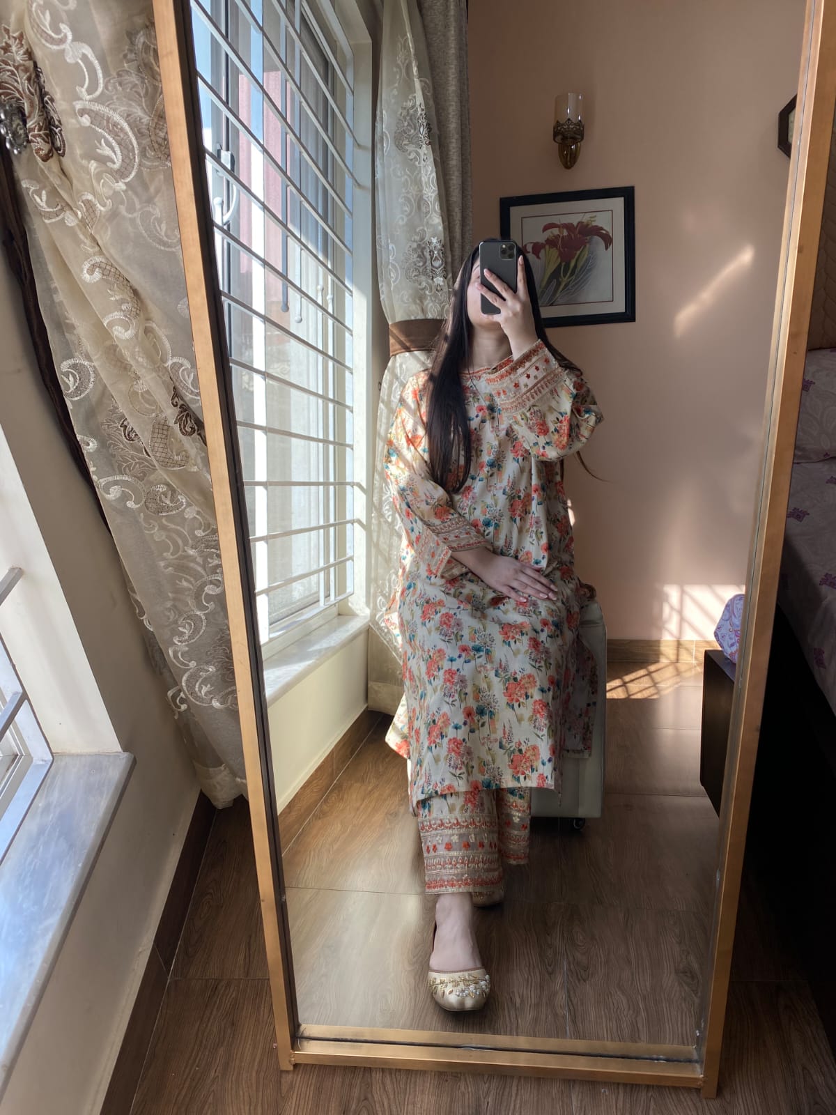 Beige Elegance – 2-Piece Stitched Lawn 