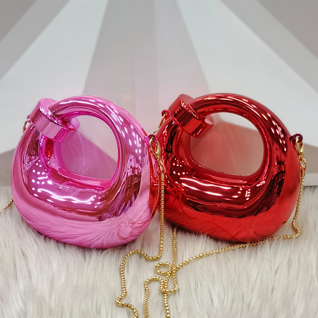 Kids Acrylic Mini Bag | Cute Designer Style with Long Chain