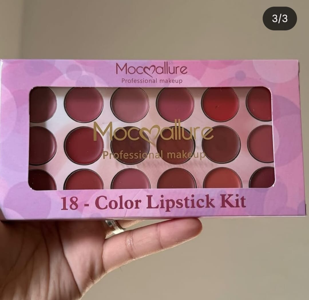 Mocallure 18 Color Lipstick Kit
