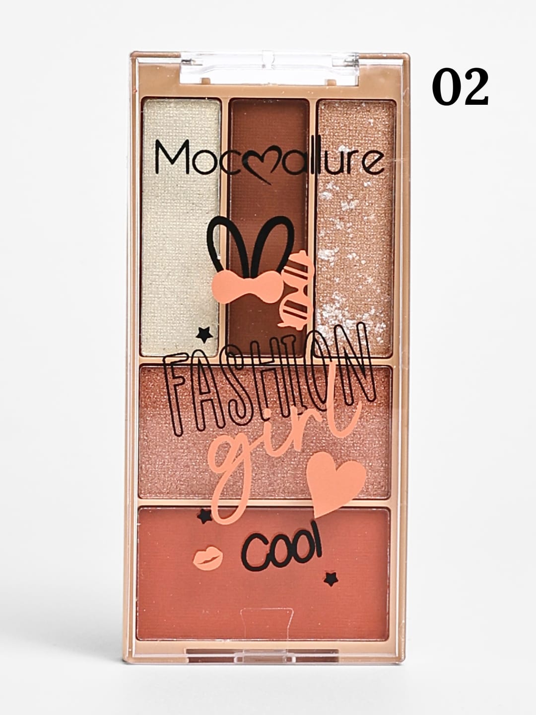 Mocallure Fashion Girl Makeup Palette – Eyeshadow, Blush & Highlight