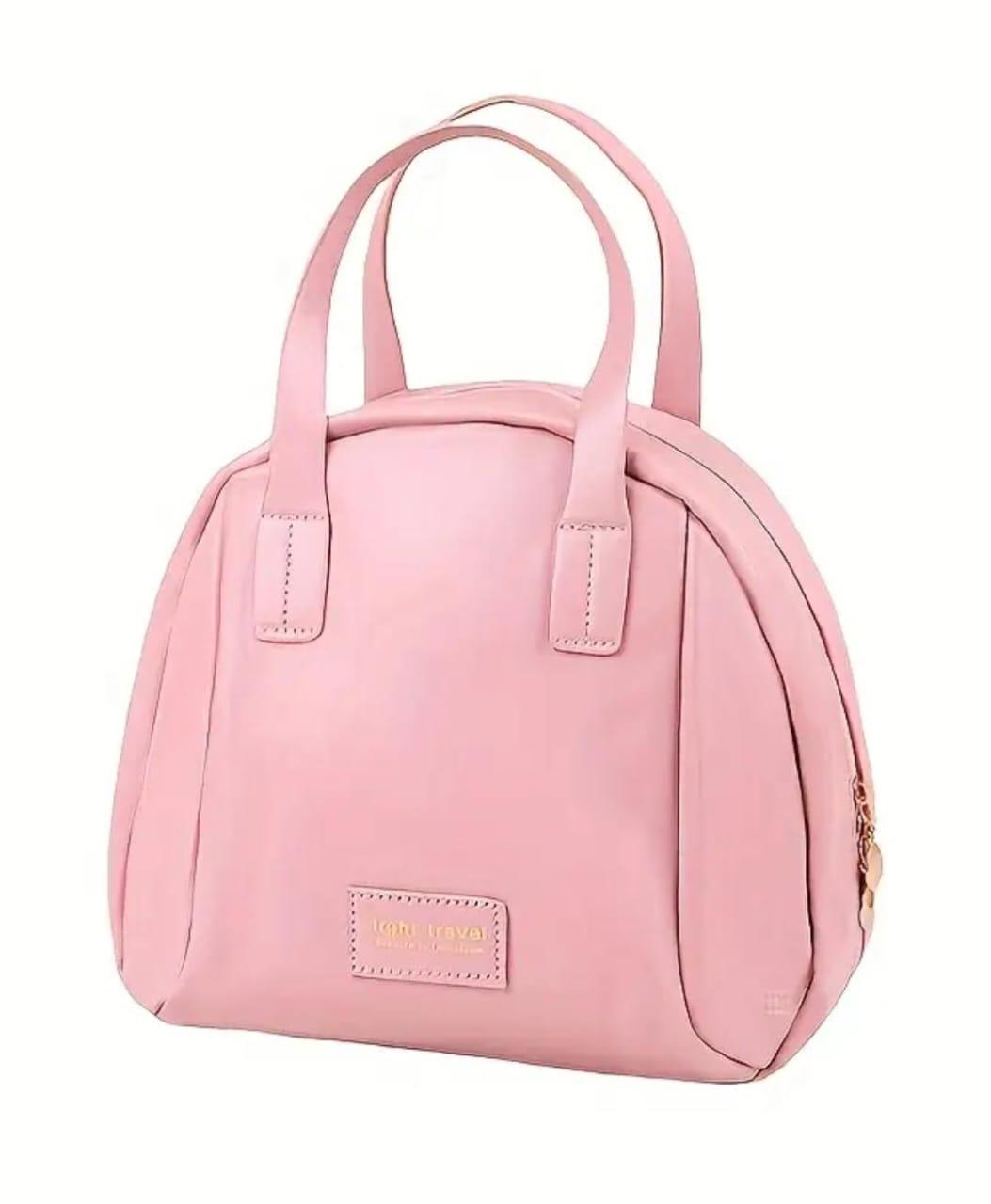 PU Leather Beauty Bag for Women – Zippered & Portable

