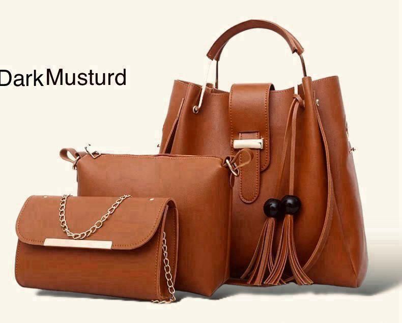 Premium 3 Piece Purse Set – No Chain, All Style

