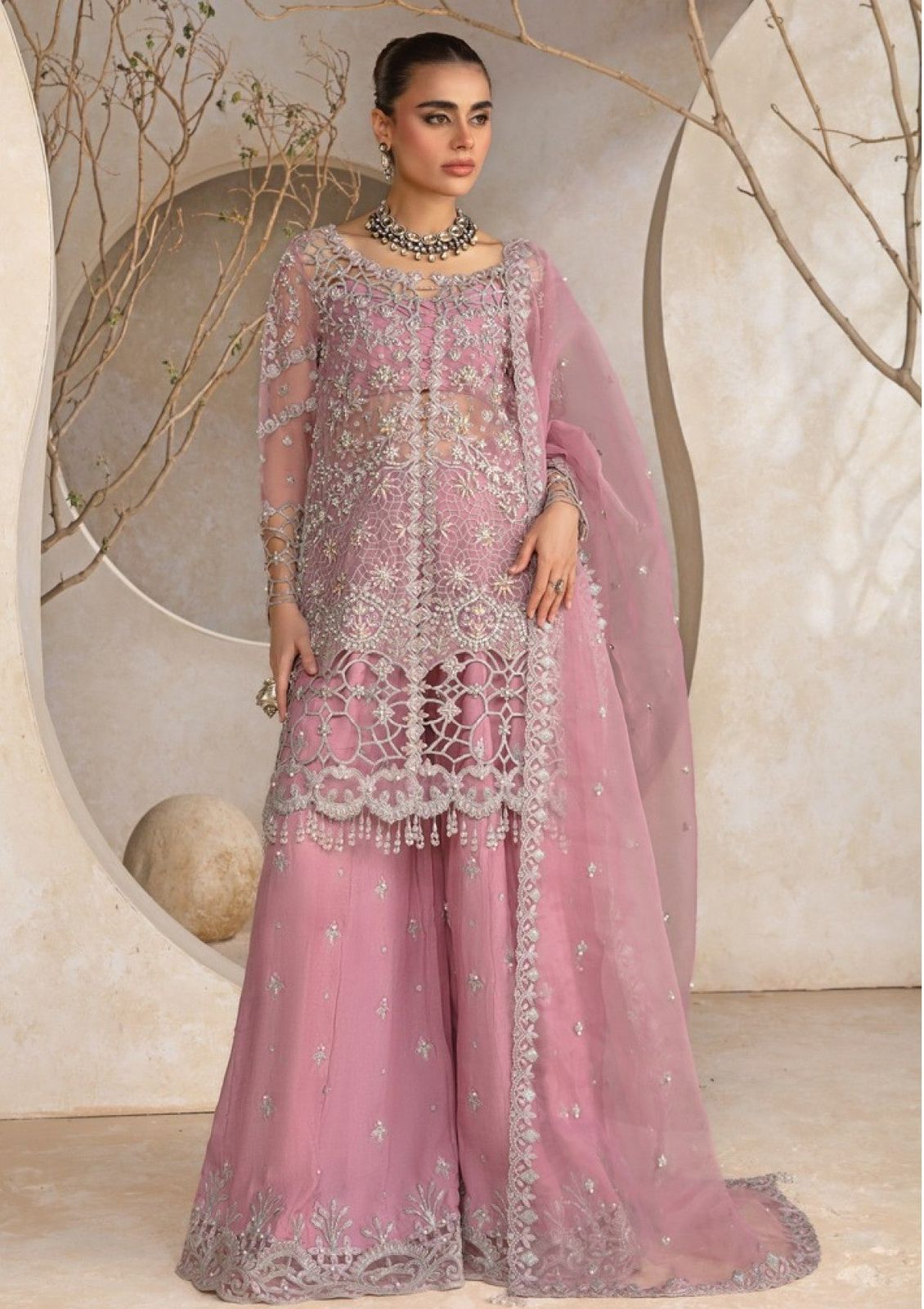 Radiant in Rang Rasiya – Unstitched Masterpiece

