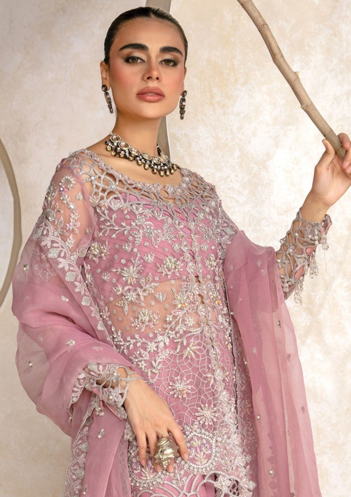 Rang Rasiya Inspired – Sequence & Cutwork Magic

