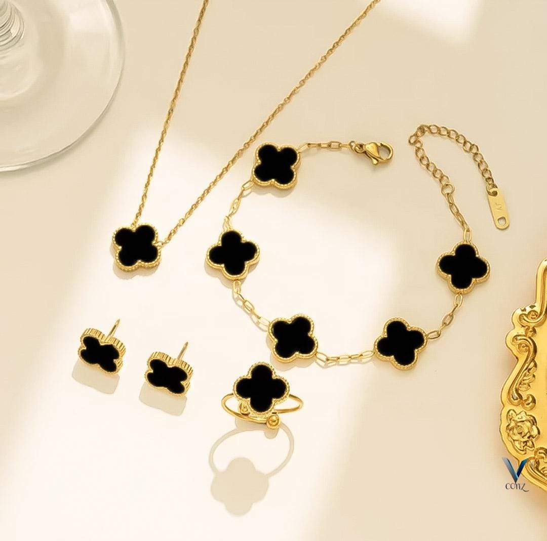 Stylish LV Combo Set – Adjustable Ring & Accessories
