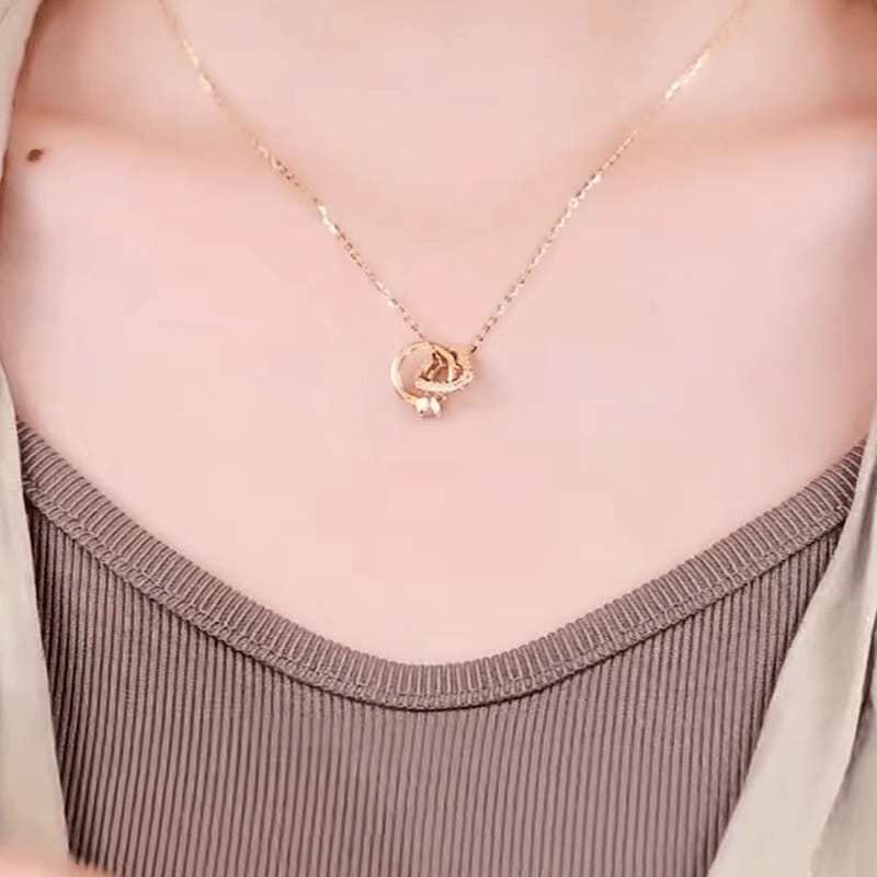 Stylish New MK Chain Locket – Durable & Elegant