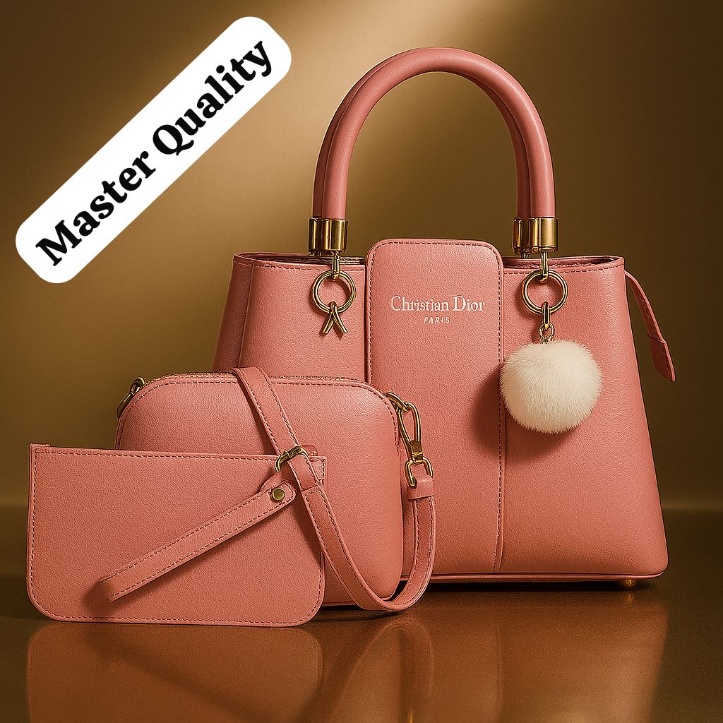 Christian Dior Premium Quality 3Pcs Shoulder Bag Set – Large Size, Master Replica