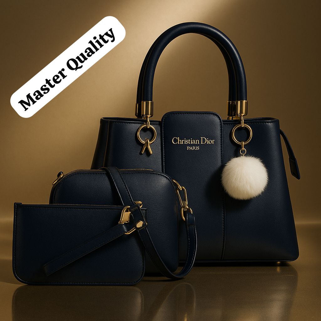 Christian Dior Premium Quality 3Pcs Shoulder Bag Set – Large Size, Master Replica