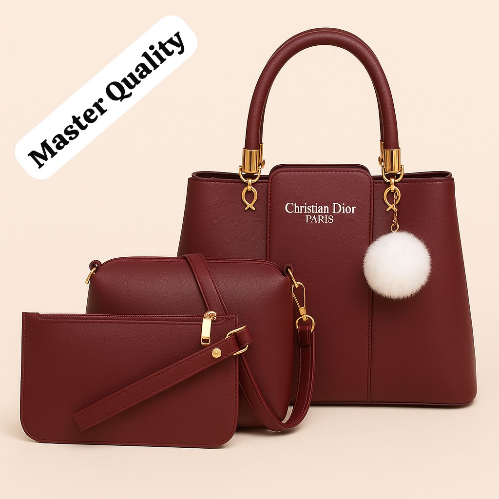 Christian Dior Premium Quality 3Pcs Shoulder Bag Set – Large Size, Master Replica