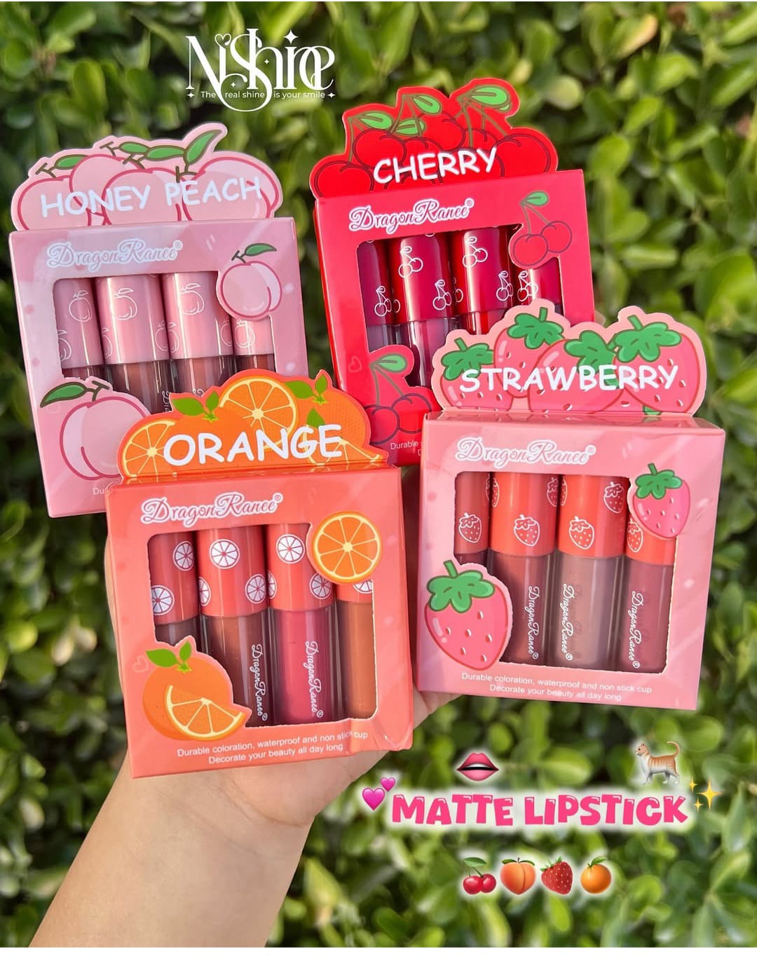 DRAGON RANEE High Shine Long Lasting Lipgloss.