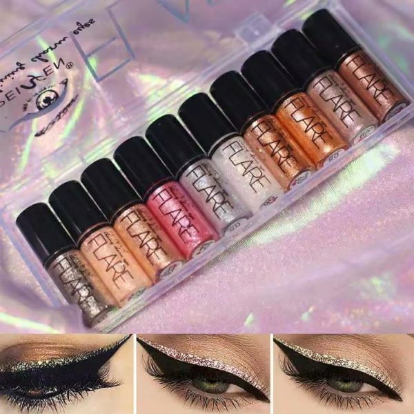 Glitter eye liner